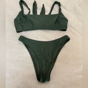 Green Bikini Set
